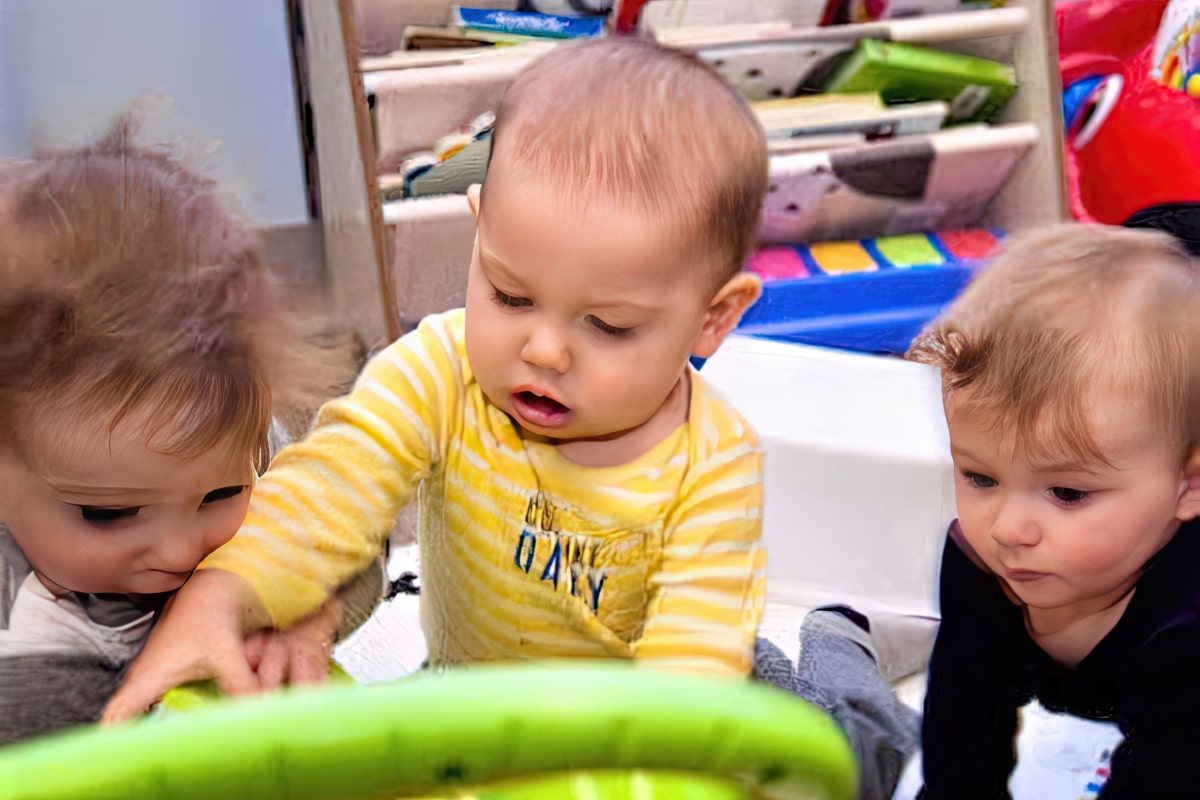 An Indoor Play Structure & Onsite Library Promote Fun