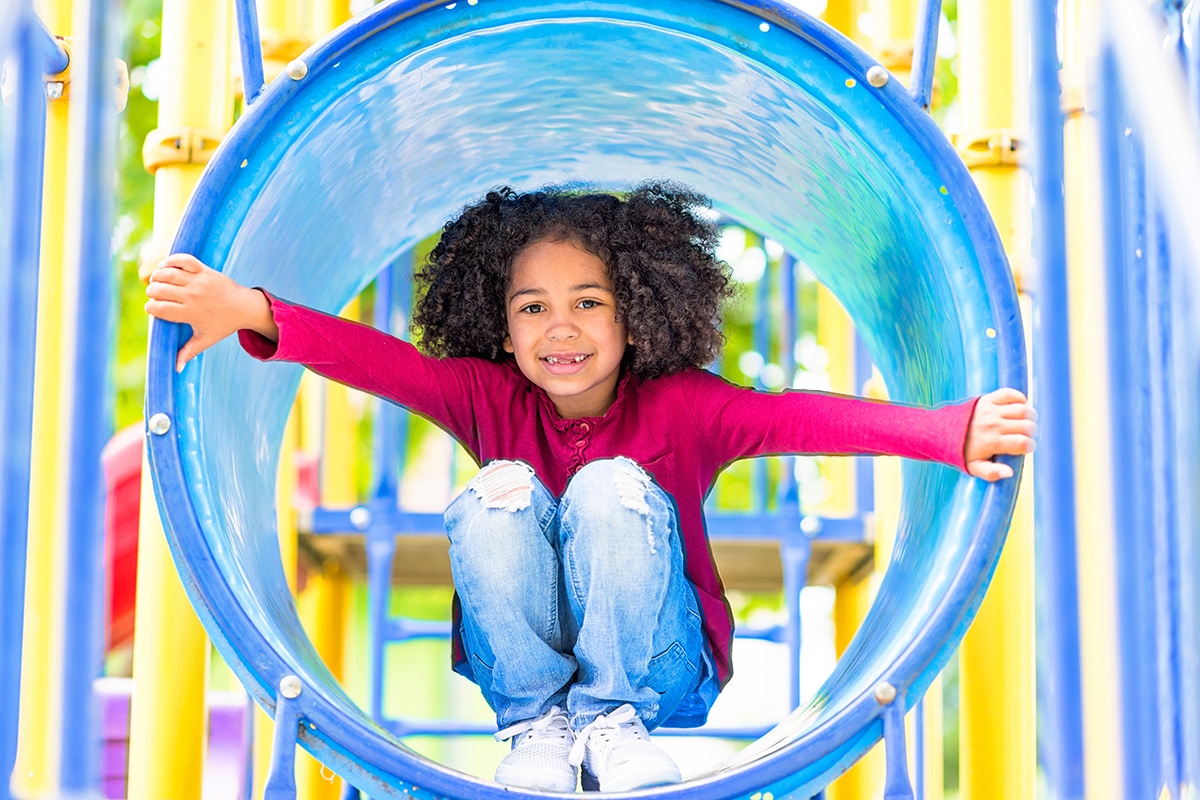 An Outdoor Playspace Boosts Muscles & Minds